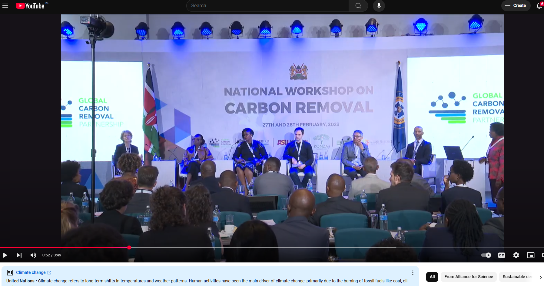 Perspectives from stakeholders on the National Carbon Removal Workshop